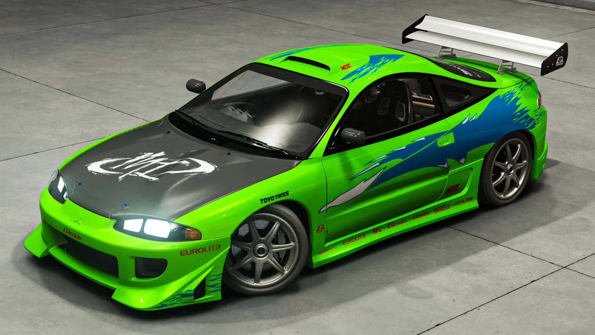 Mitsubishi Eclipse (Fast and Furious) | Download Free Car Mod - Assetto Hub