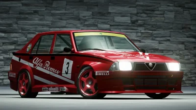 WTCC 1987 ALFA ROMEO 75 TURBO-183039